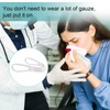 20 Pcs Elastic Nose Bandage, External Nasal Bandage Dressing Holder