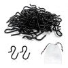 TAFACE 120 Pieces Mini S Shaped Hooks Rustproof Metal Hooks