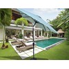 The Fellie Patio Umbrella 6 x 9FT Outdoor Umbrella with