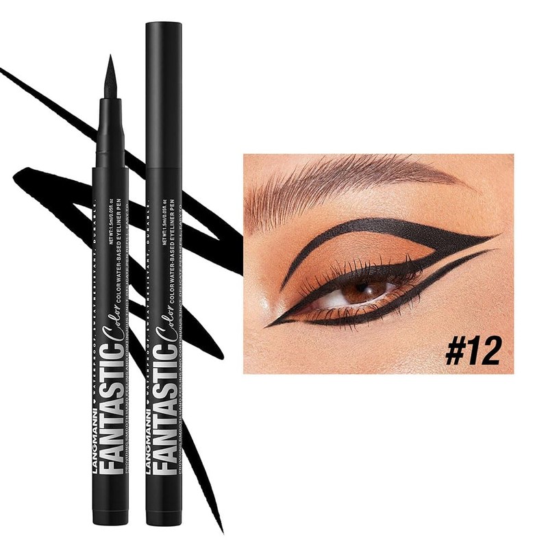 Multi Color Liquid Waterproof Color Eyeliner Long Lasting Ultra Fine