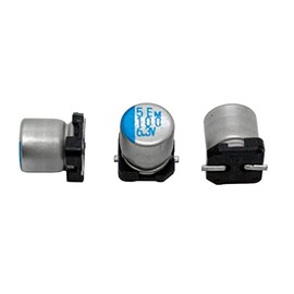 Elko Capacitor 20x Radial 100µF 6.3V SMD Electrolytic Capacitor up to 105°C 100uF Electrolytic Capacitor from Elna
