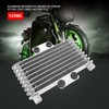 Aluminum 125ml Engine Oil Cooler Cooling Radiator for 125CC-250CC Motorcycle