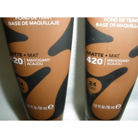 Revlon New Lot of 2 Choose Revlon Colorstay Full Cover Foundation - 420 Mahogany