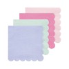 Meri Meri Disposable Paper Napkins (Pack of 20), Scalloped Edge,