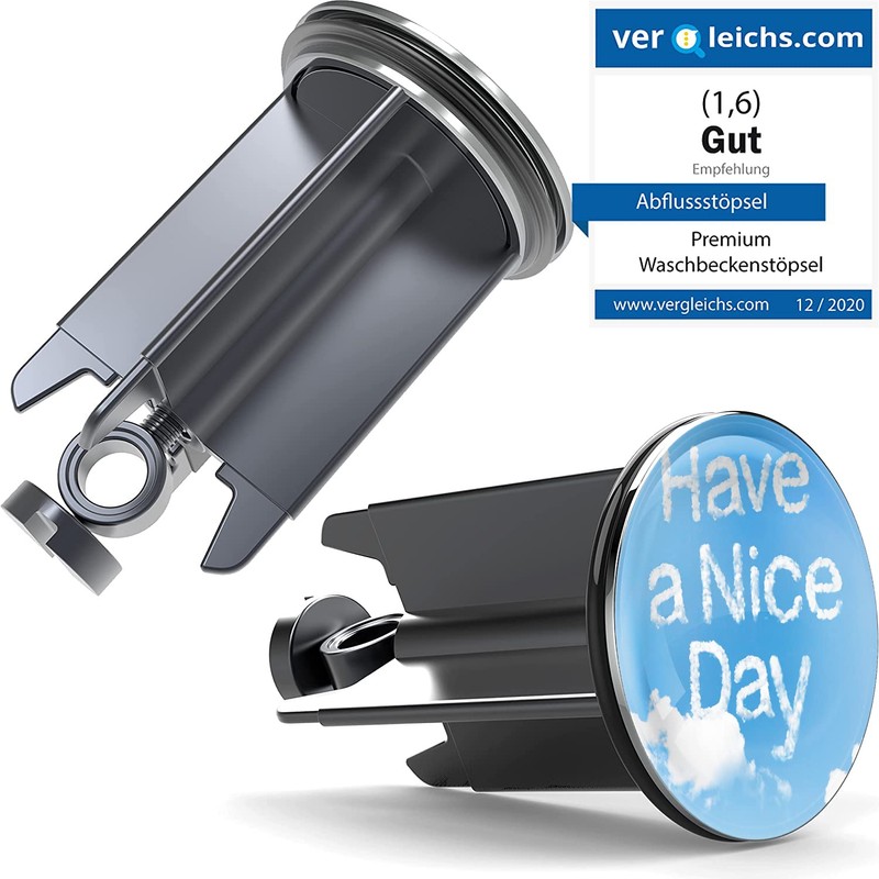 M. ROSENFELD HOME Universal Sink Plug 40 mm with Good