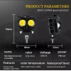 4pcs Luces Led Para Faros Motos Luz Auxiliares Lupa Autos