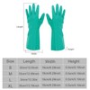 Healifty Oil Resistant Rubber Gloves Housework Dishwashing Gloves Waterproof Gloves