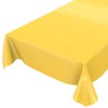 Oilcloth Tablecloth Oilcloth Washable Tablecloth Plain Gloss Plain Yellow Cut