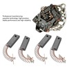 Acouto Replaceable Carbon Motor Brushes 4PCS Alternators Brush Set A647X50870