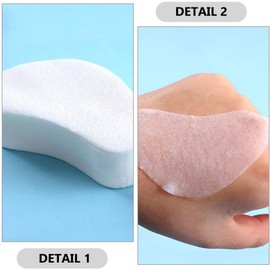 PATKAW 1000 Unidades Desechables para Máscara de Ojos y Mentón Tela No Tejida Cuidado Facial Casero Hidratante y Multifuncional para Piel Sensible