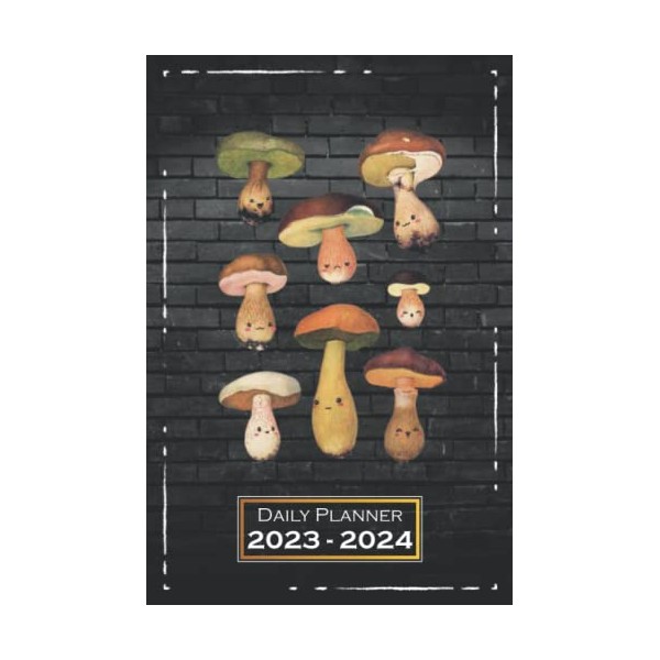 2023-2024 Daily Planner: Softcover, 6x9 inches | From Sunday to