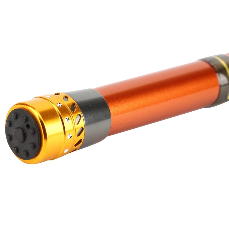 Carbon Fiber Hard Adjustable Mini Pocket Fishing Pole Mini Ultrashort