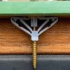 Hollow Wall Anchors for Drywall, Plastic Butterfly Kit with Screws,