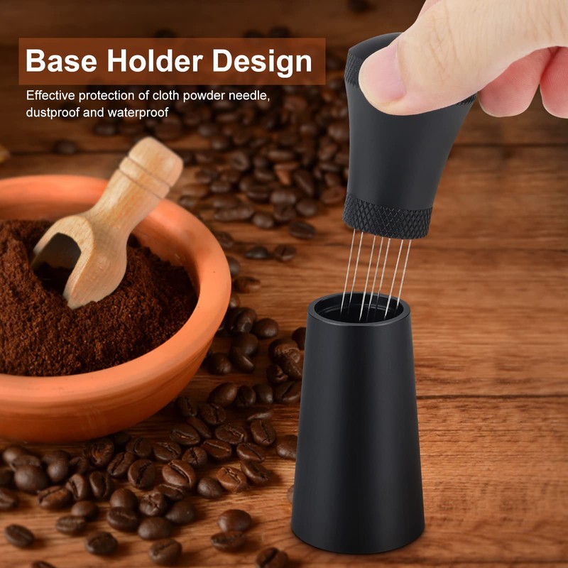 WDT Tool Espresso Coffee Stirrer, Honeueuen Aluminum Alloy Coffee Stirrers