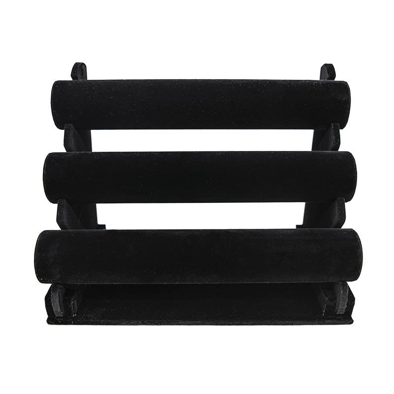 Exhibidor Porta pulseras/porta reloj de 3 niveles | 1 pza.