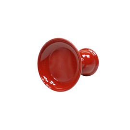 Sun Meni Takatsuki (Chukyo Type), Total Vermilion, 4.5 inches, Pair (2 Pieces)