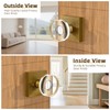 coolnews Crystal Door Knobs Interior, Passage Hall Closet Door Knobs,