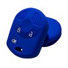 Key Fob Cover for Escape Fiesta: 3 Buttons Silicone Remote