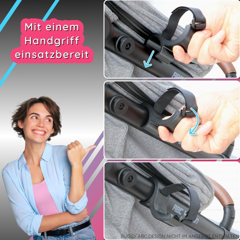 Holder for ABC Design AVUS Buggy Pushchair