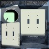 1 Pcs Glow Covers Switch Plates And Outlet Covers Light