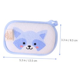 Alasum Bathing Foaming Gloves for Boys and Girls 6 Pack Baby Wash Gloves Soft Bath Wash Mitts