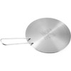 Ilsa universal adaptor plate induction 12 cm round with handle.