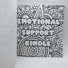 Adult Bookish Phrases Coloring Book With Extra Cozy Items Book