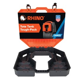 Camco Rhino Tote Tank Tough-Pack – RV Storage Case Only - Essential RV Accessory for Efficient Waste Management – (39024)