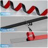 Floor Transition Strip - Self Adhesive Vinyl Flooring Trim for