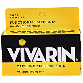 Vivarin Caffeine Alertness Aid Tablets, 40 Count