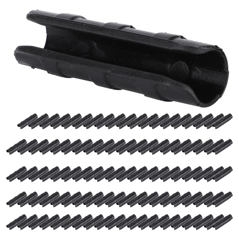 100pcs Greenhouse Frame Pipe Clip Clamp Garden Film Sunshade Net
