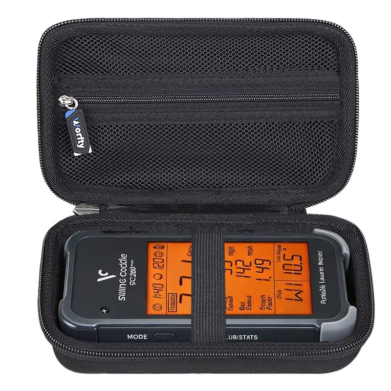 worfty Case for Voice Caddie Swing Caddie Portable Launch Monitor(‎SC200Plus)