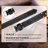 Rig Gears - Cinturón de herramientas de piel para hombres,