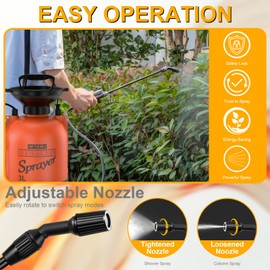 Rock Glue for Landscaping with Sprayer, Ready-to-Use 1Gallon Mulch Glue