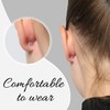 Rubber Earring Backs Soft Clear Earring Backings for Studs Hypoallergenic