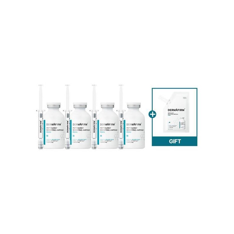 Dermafirm (현대홈쇼핑)더마펌 펩트올로지 부스팅 앰플 PDRN 30ml 4개+PDRN 앰플 리필