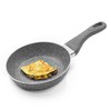 ZANETTI Pietra Rara non-stick pan with aluminium handle, soft touch,