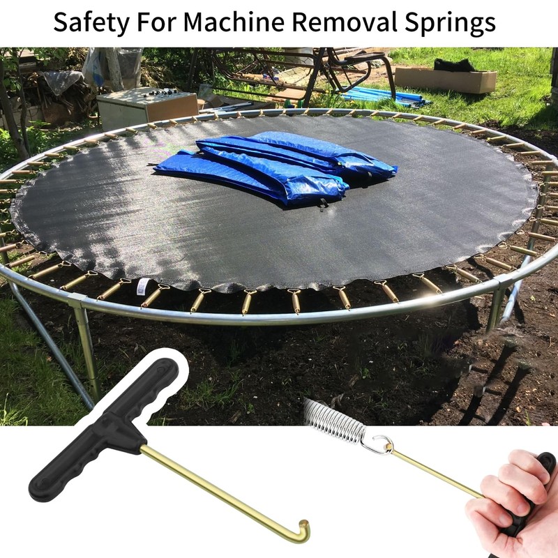 Lubarion 2 Pack Trampoline Springs Pull Tool Kit – Heavy-Duty