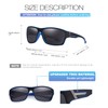 Missfive Sporty Bifocal Sunglasses with Prescription Men's Unbreakable Sports Glasses
