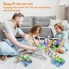 107Pcs Motorized Erector Sets for Kids Ages 4 5 6