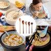 Wooden Cooking Spoons - Long Handle Wooden Mixing Spoon |