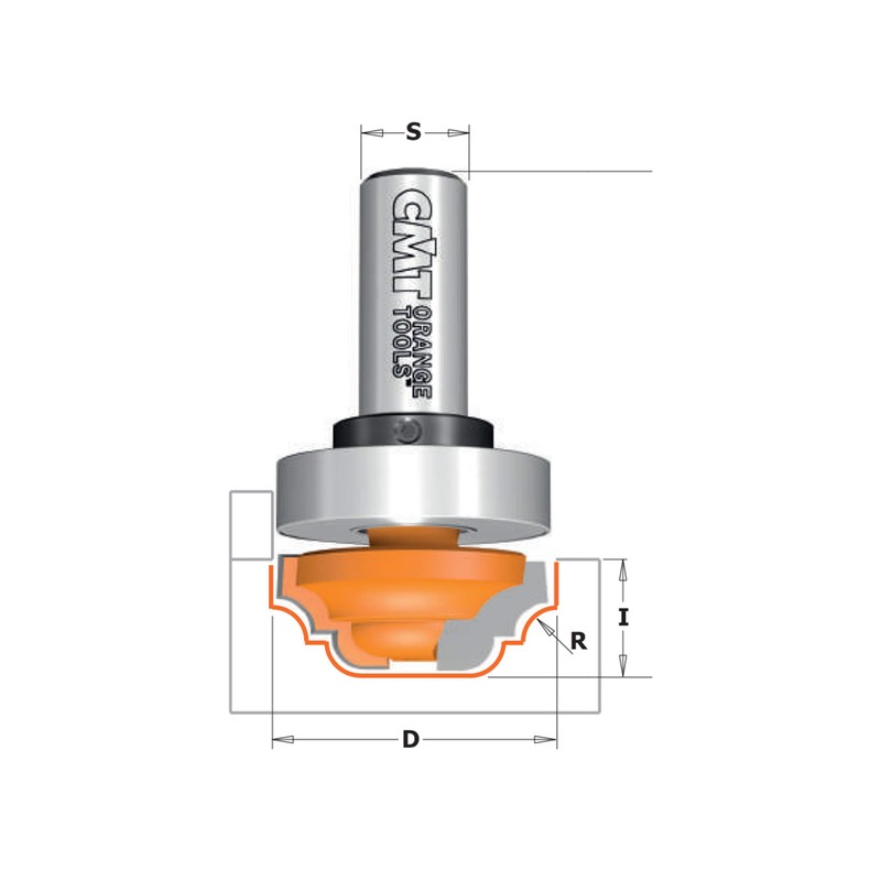 CMT Orange Tools 718.060.11 – Strawberry For Joining 7.5 Degree