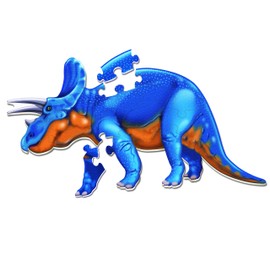 Learning Resources Jumbo Dinosaur Floor Puzzle - 20 Safe Foam Pieces, Ages 3+ Puzzles for Toddlers, Preschool Learning Puzzles, Dinosaur Toys, Dinosaurs for Toddlers