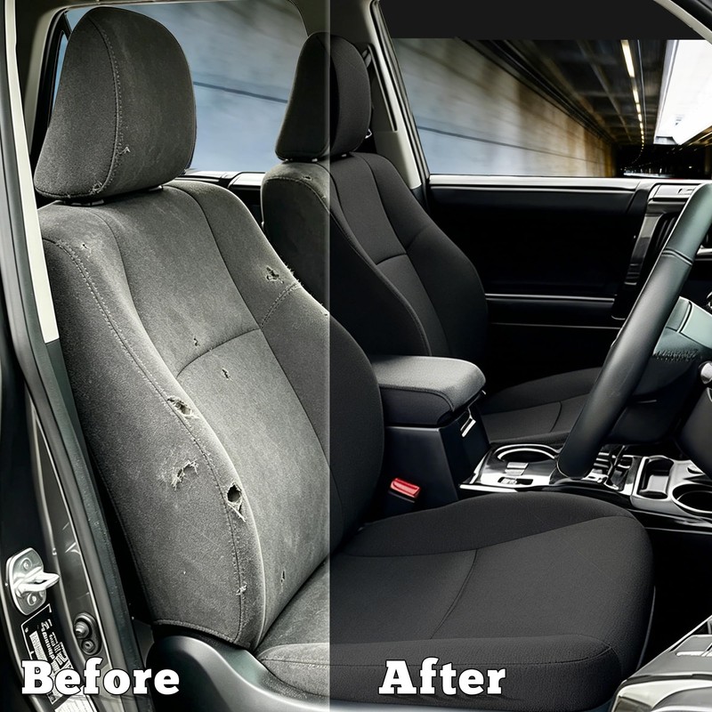 EDIETH Front and Rear Seat Covers for Toyota 4Runner 2011–2024