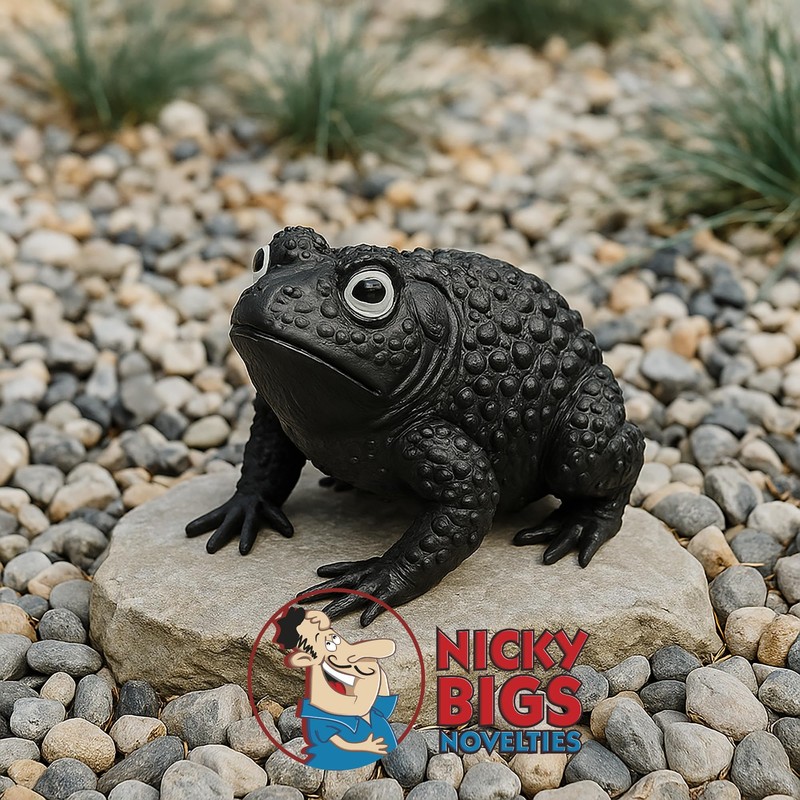 Nicky Bigs Novelties Morph Giant Rubber Black Witches Toad Halloween