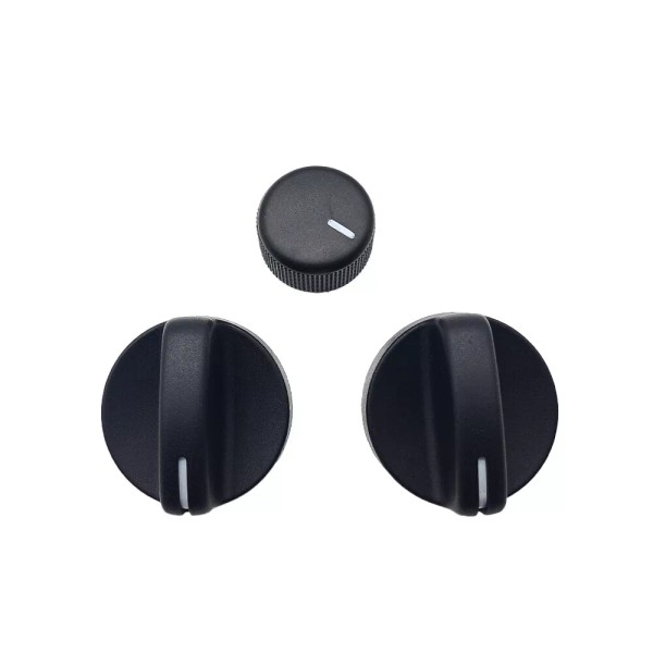 Ipartgo A/C Heater Control Switch Knob Set Fit For 1994-1997