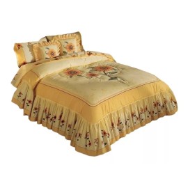 Competition Edrecolcha Girasoles Matrimonial C/2 Cojines + Sábanas Compe