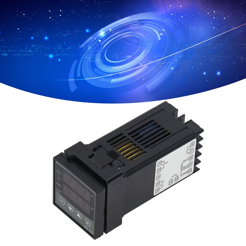 PID Temperature Controller Dual Display Multifunctional Intelligent PID Control Thermostat