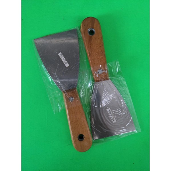 Unbranded 2 Pcs Metal Spatula Putty Knife