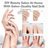 TOUCHBeauty Manicure/Pedicure kit with UV Light,Professional Nail File Drill Machine